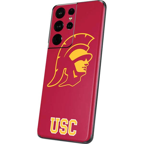 University of Southern California USC Gold Trojan Mascot Galaxy S21 Ultra 5G Skin